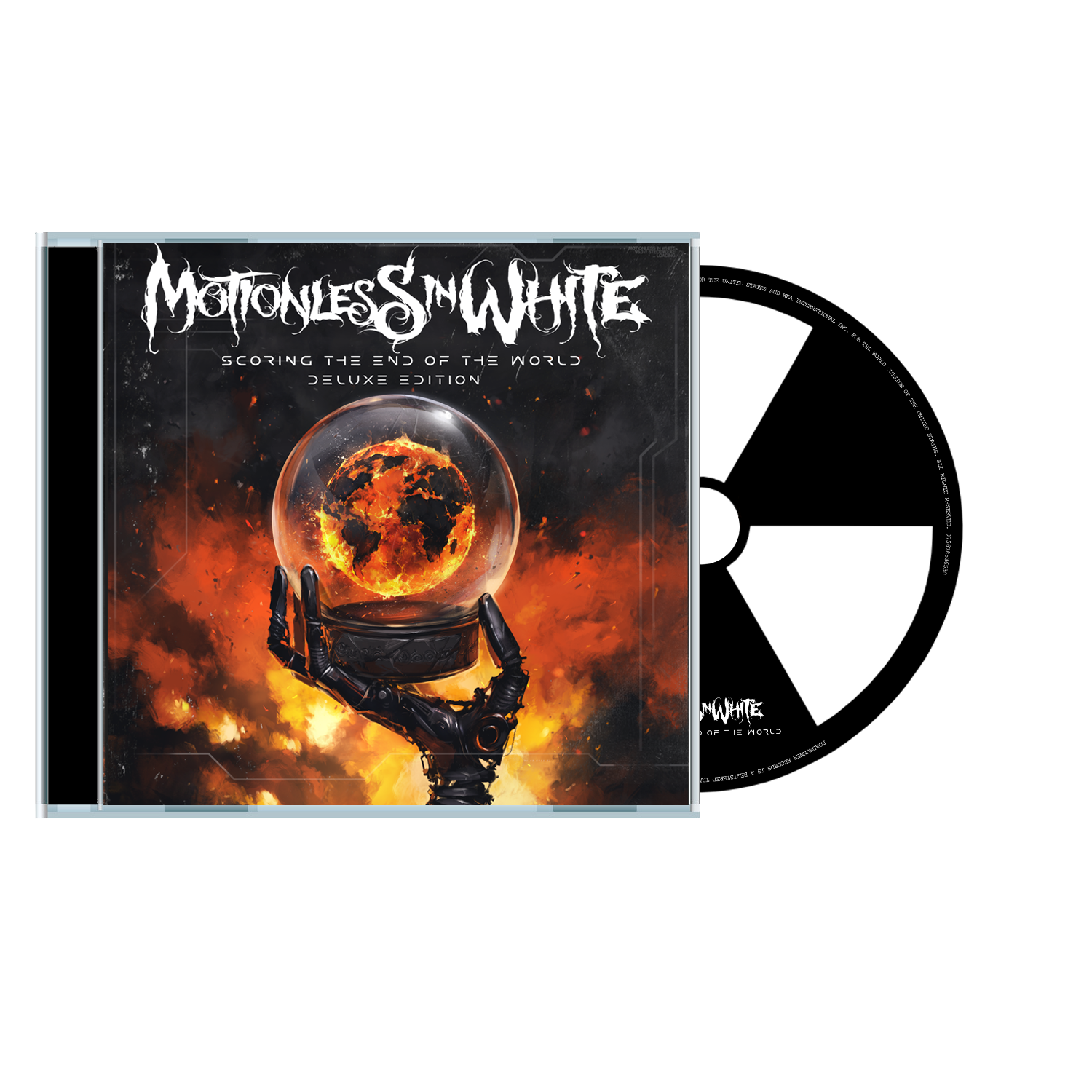 Scoring The End Of The World Deluxe Cd Motionless In White Maniacs Store