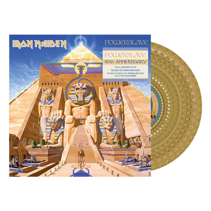 Powerslave - 40th Anniversary Limited Edition Zoetrope Vinyl | Iron Maiden