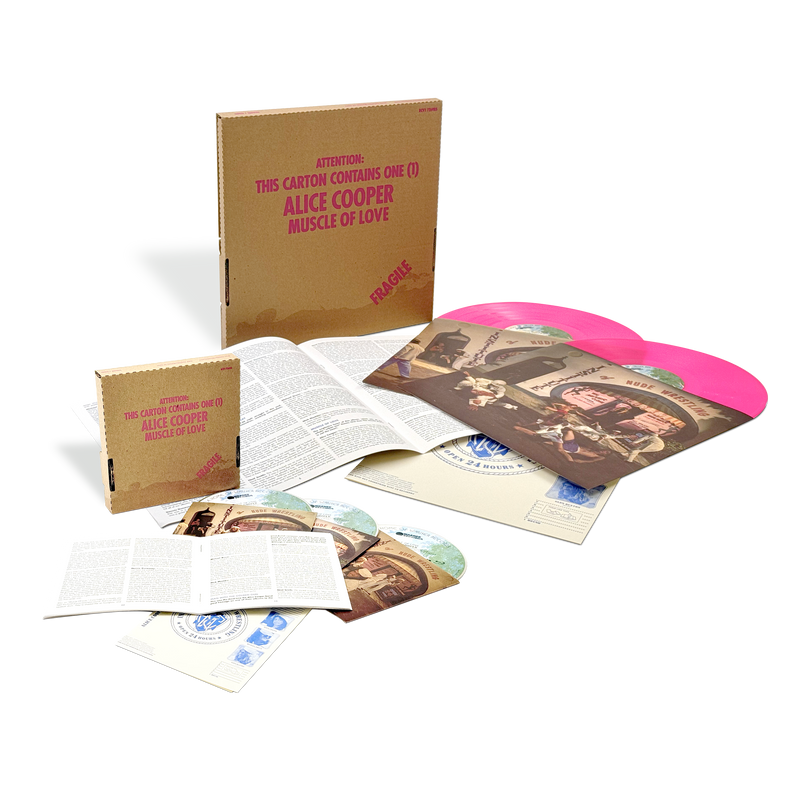 Muscle Of Love (Deluxe Edition) (2LP, Pink Vinyl) | Alice Cooper