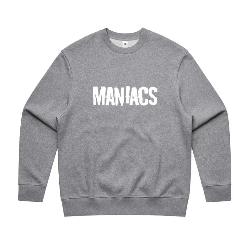 Grey Maniacs Crewneck | Maniacs