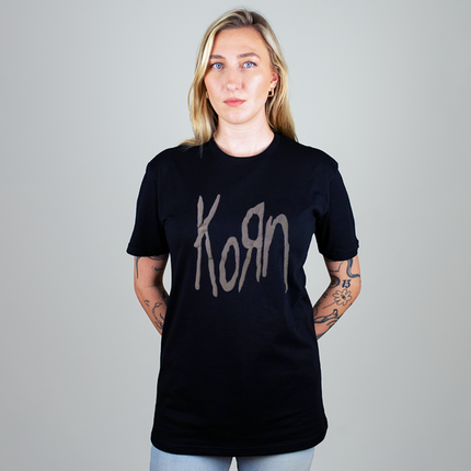 Korn Unisex Hi-Build T-Shirt: Logo