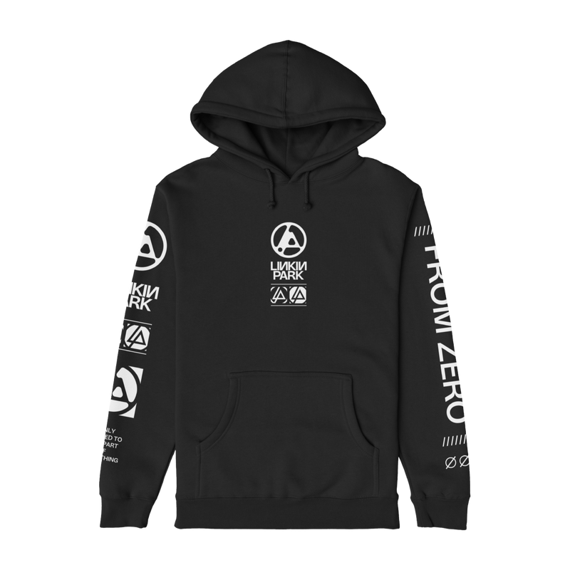 FZR BLACK PULLOVER HOODIE