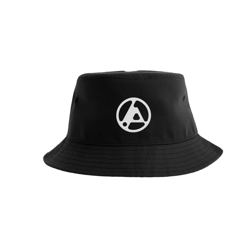 Linkin Park White Logo Embroidered Bucket Hat