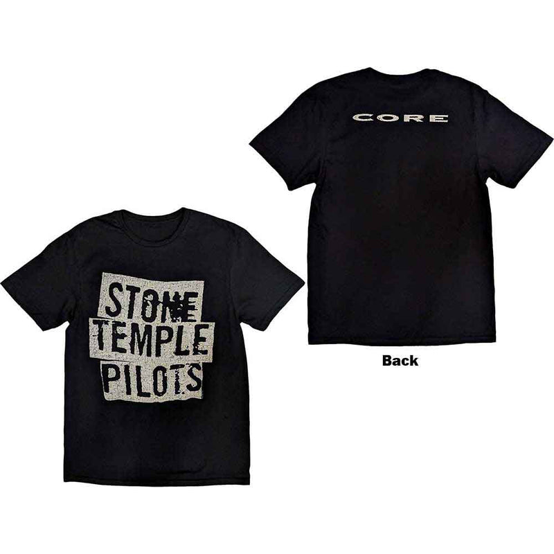 Stone Temple Pilots Unisex T-Shirt: Core (Back Print) | Stone Temple Pilots