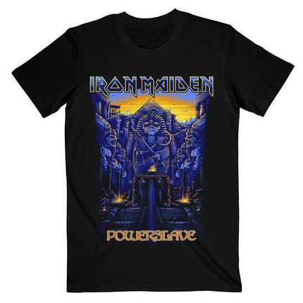 Dark Ink Powerslaves Unisex T-Shirt | Iron Maiden