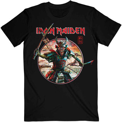 Senjutsu Eddie Warrior Circle Unisex T-Shirt | Iron Maiden