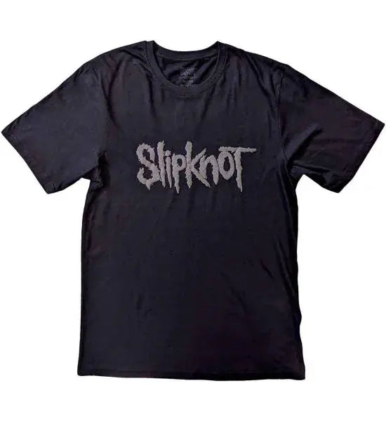 Slipknot Unisex T-Shirt: Logo (Black) (Back Print & Hi-Build)