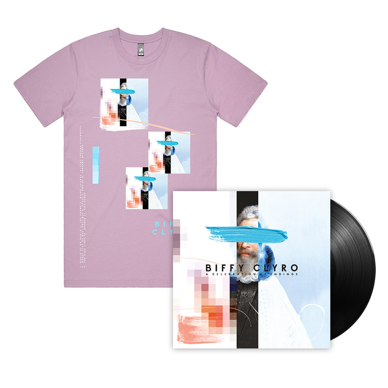 A Celebration of Endings Standard Vinyl + Exclusive T-Shirt (+ signed card)