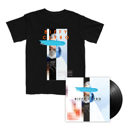 A Celebration of Endings Standard Vinyl + Black T-Shirt (+ signed card)