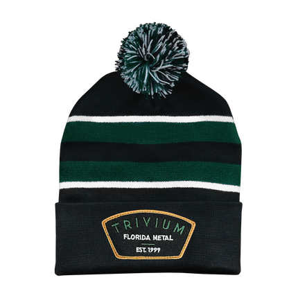 Florida Metal Pom Beanie