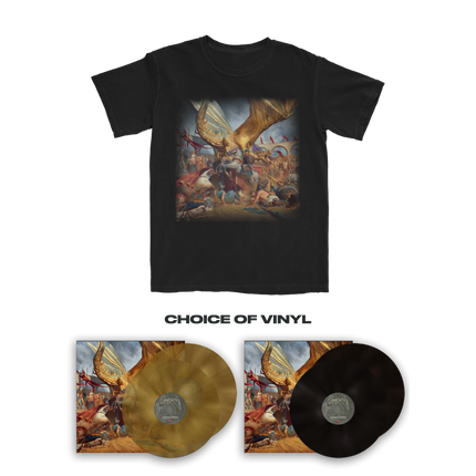 ITCOTD Painting Black T-Shirt + Vinyl Bundle