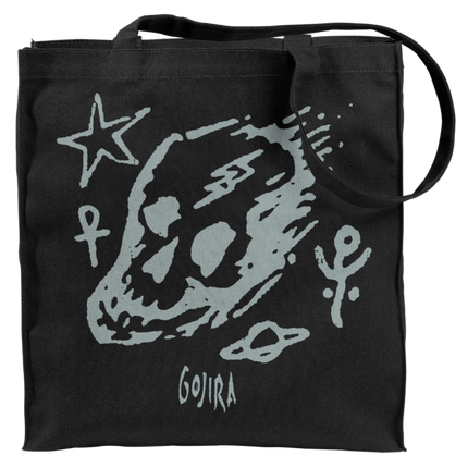 Skull Doodles Tote Bag