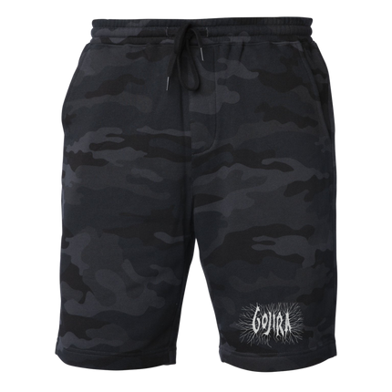 Branches Logo Black Camo Shorts