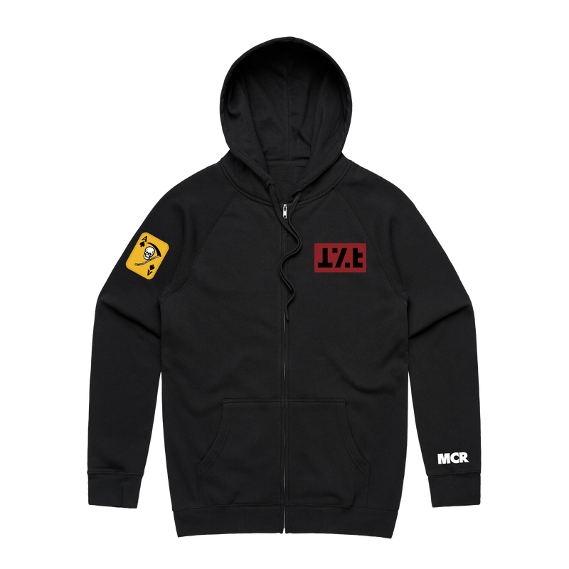 Jet Star Zip Up Hoodie