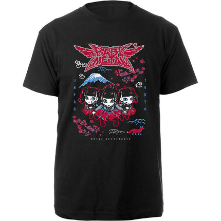 Babymetal Unisex Tee: Pixel Tokyo