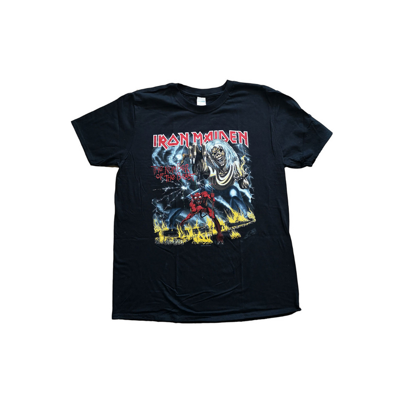 Iron Maiden Unisex T-Shirt: Number Of The Beast