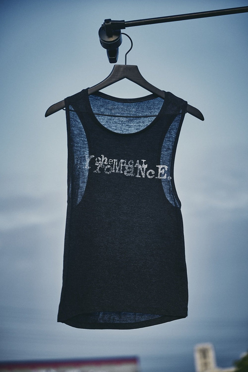 Revenge Logo Distressed Women's Tank Top