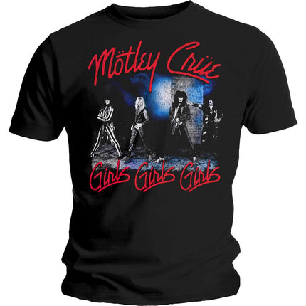 Motley Crue Unisex Tee: Smokey Street