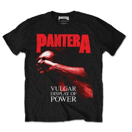 Pantera Unisex Tee: Red Vulgar