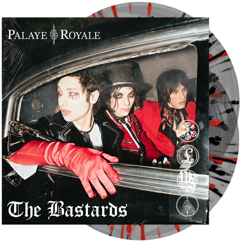 The Bastards (Ultra Clear w/ Red & Black Splatter)