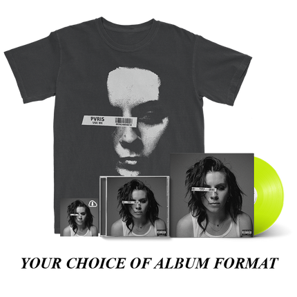 Use Me Face T-Shirt + Album Bundle