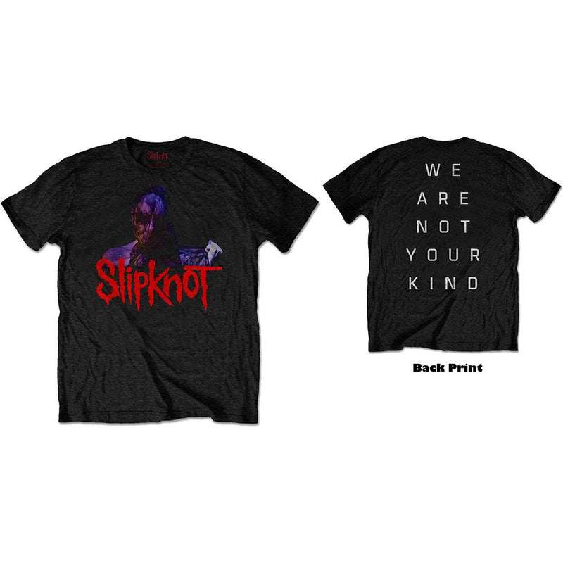 Slipknot Unisex Tee: WANYK Back Hit (Back Print)