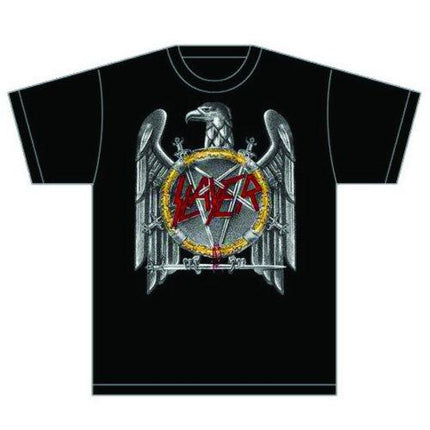 Slayer Unisex Tee: Silver Eagle