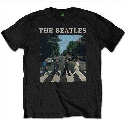 The Beatles Unisex T-Shirt: Abbey Road & Logo