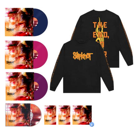 Slipknot The End, So Far Black Longsleeve Bundle