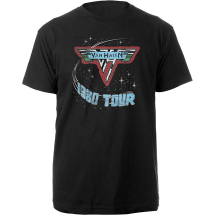 Van Halen Unisex Tee: 1980 Tour