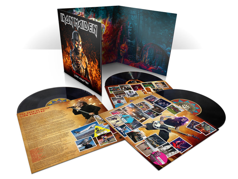 Iron Maiden – The Book Of Souls : Live Chapter // 3LP 12” Vinyl Album