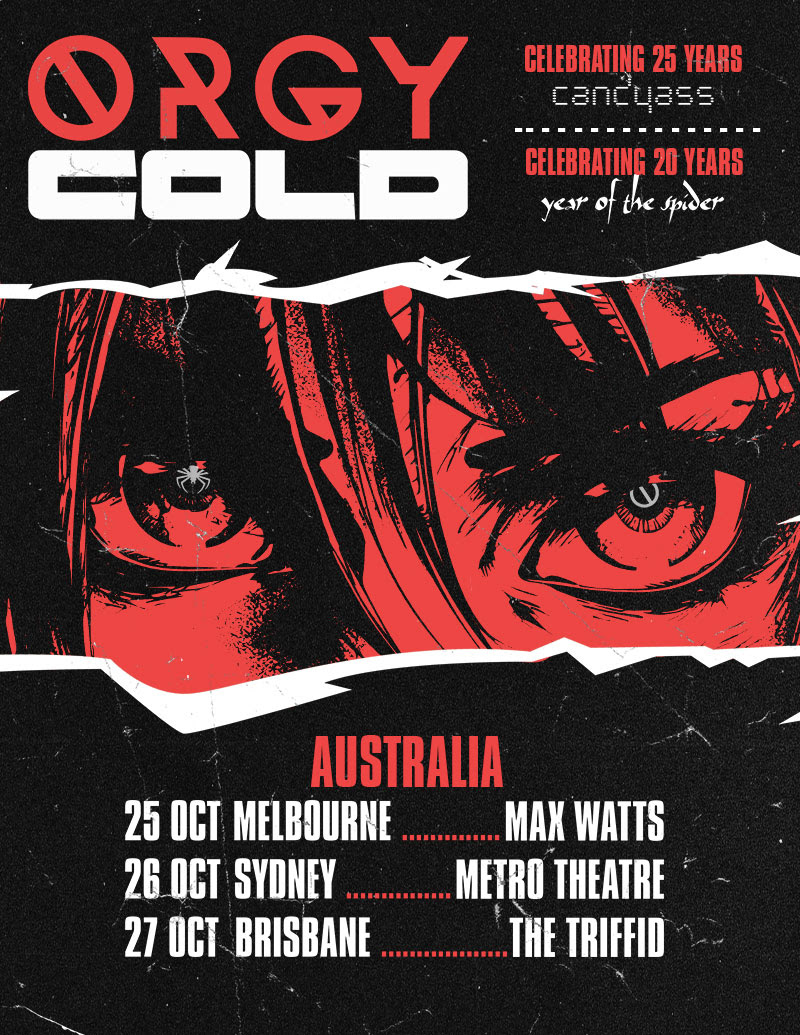 Orgy & Cold Tour Poster