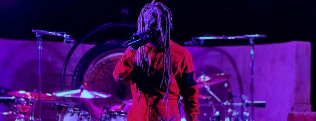 Slipknot's Corey Taylor performs live at Pappy and Harriet's in California