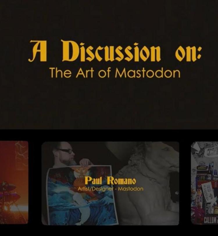 mastodon art of