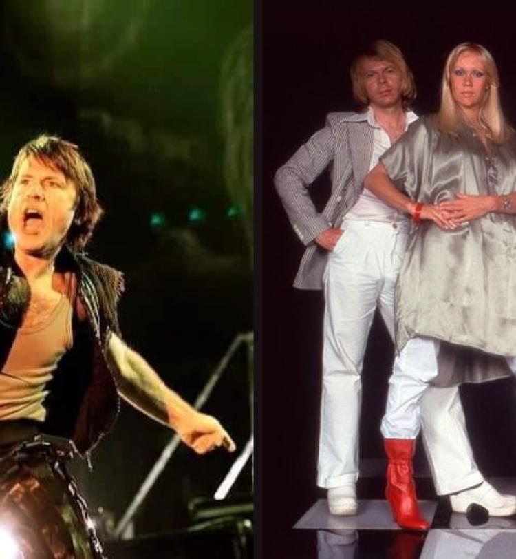 Bruce Dickinson and ABBA